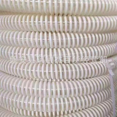 PVC透明钢丝软管通风排烟管木工机械吸尘管塑料管