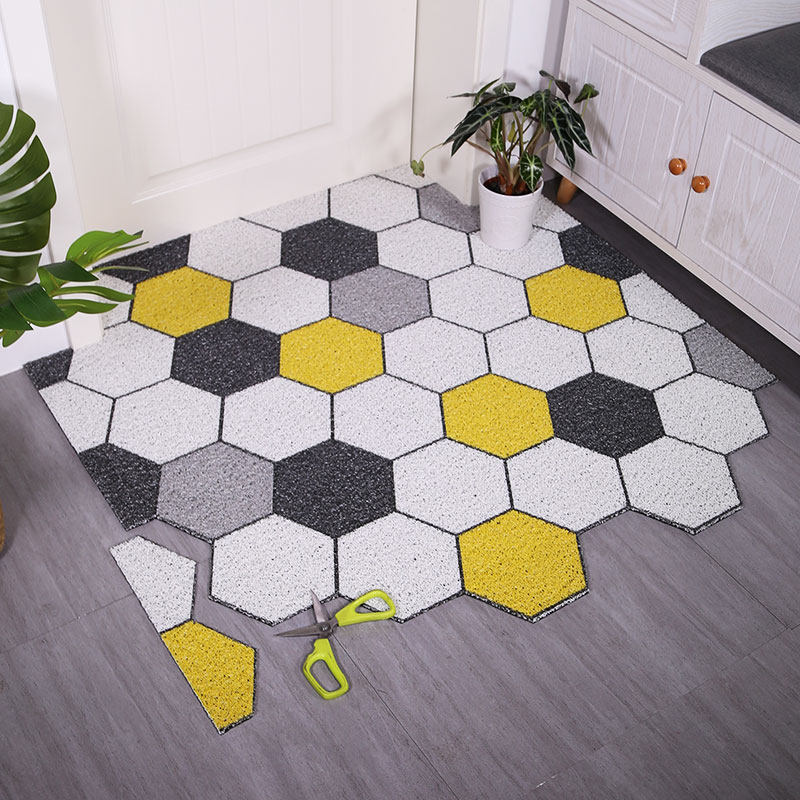 地垫门垫北欧进门门口地毯丝圈脚垫家用入户门垫子防滑PVC脚踏垫