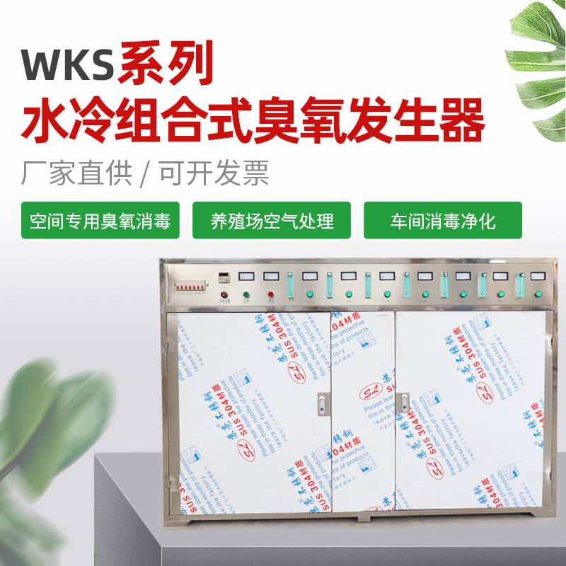 WKS水冷组合式臭氧发生器  废气处理空气净化器一体式臭氧机