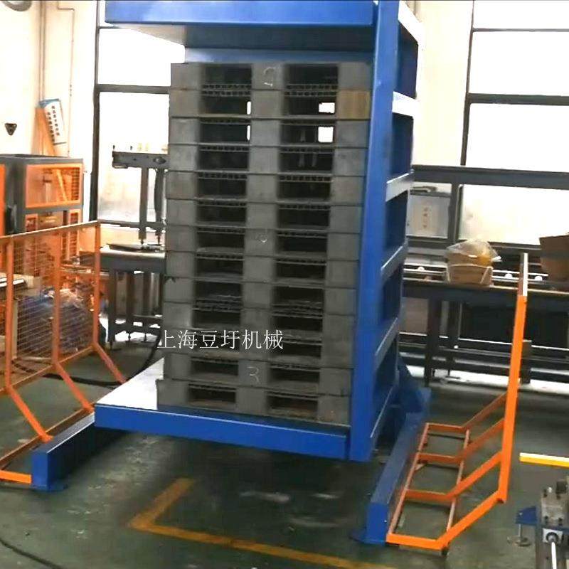 供应卡板更换机自动木托架交换器塑料托换托机厂家推荐