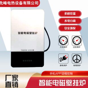 工业级先峰智能电磁壁挂炉家用220V商用380V变频加热节能采暖炉