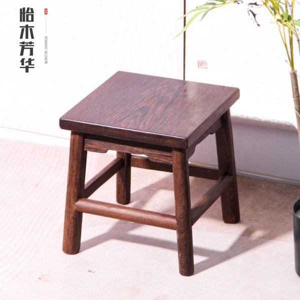 鸡翅木凳子小方凳餐厅家用中式红木复古小木凳餐凳矮凳实木凳板凳,住宅家具,红木椅凳,淘宝优惠券,粉丝福利购,淘宝优惠卷