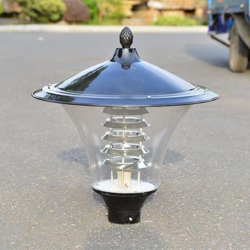 灯头灯罩太阳能路灯家用户外庭院灯景观灯花N园别墅防水家用草坪