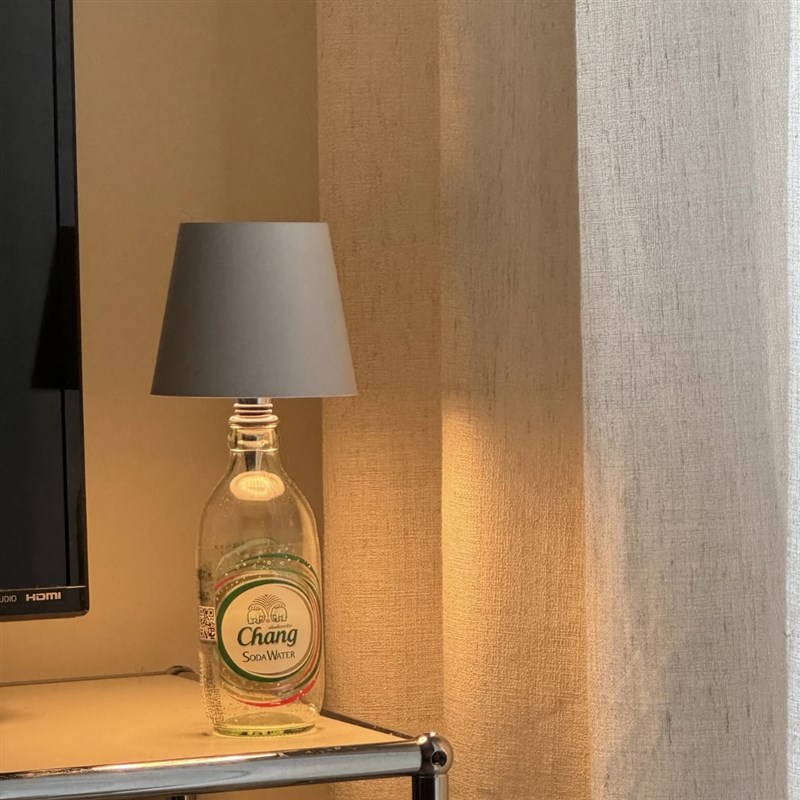 【废旧玻璃瓶改造计划】高级感酒瓶灯充电露营灯氛围Y桌面装饰台