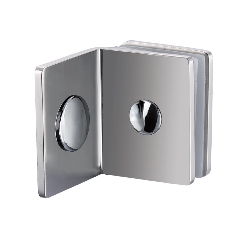 瑞高BESTKO五金 纯304不锈钢浴C室夹90度玻璃固定夹BK0581角码