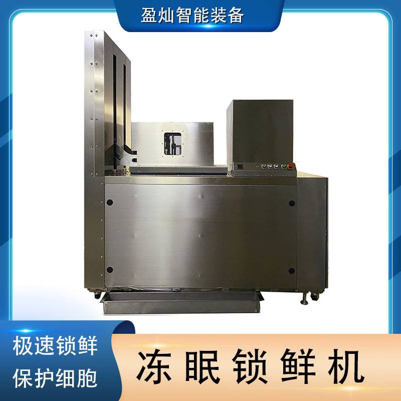 活鱼冻眠锁鲜机 大虾海鲜速冻机 荔枝冻眠机香蕉豆腐冻眠锁鲜设备