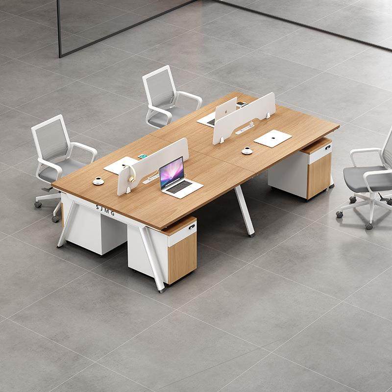 财务办公桌员工桌椅组合公司4人位6双人简约办公桌子办公室职员桌,收纳整理,烫衣板及配件,淘宝优惠券,粉丝福利购,淘宝优惠卷