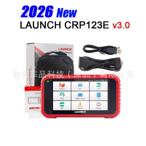 跨境批发LAUNCHCRP123EV3.0OBD2ScannerABSSRSEngineAT