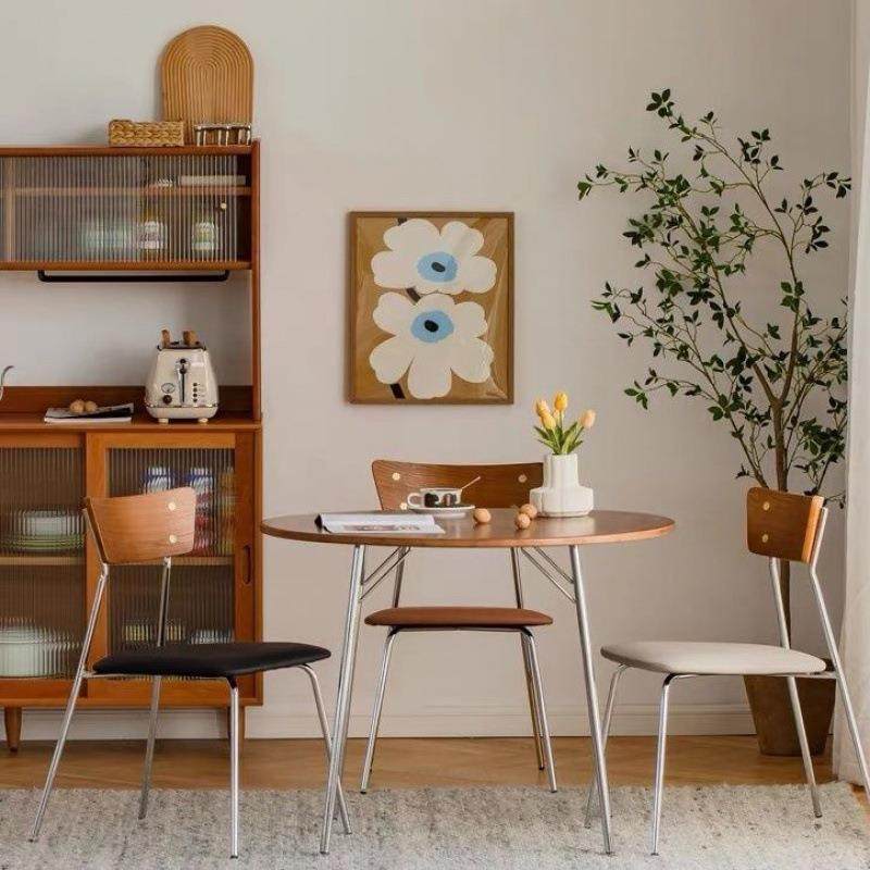 北欧简约现代实木饭桌子网红中古风家用餐厅圆形小户型餐桌椅组合,纺织面料/辅料/配套,纺织机械配件,淘宝优惠券,粉丝福利购,淘宝优惠卷