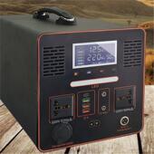 应急电源 MCU电脑芯片过载保护2000W 磷酸铁锂电芯 LED照明灯