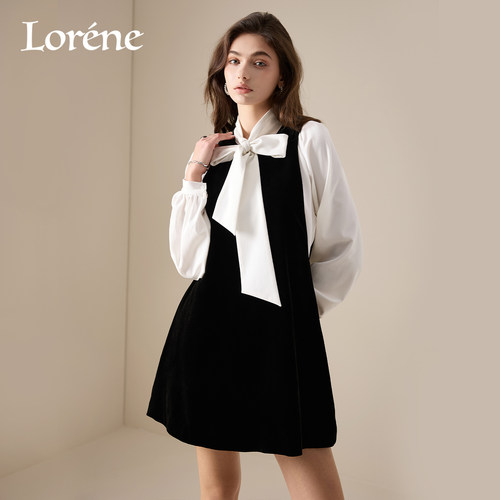 Lorene连衣裙无袖A字裙