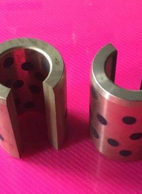 LM20OP镶嵌石墨自润滑含油轴承/直线轴承/铜套/无油衬套20*32*42