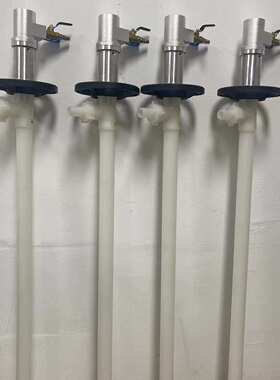 HP-A1+PPHT-1200手提式气动油桶泵PP气动抽液泵耐酸气动油桶泵