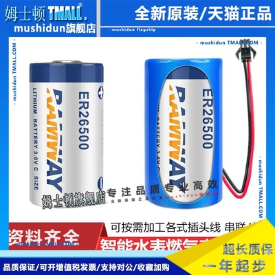 睿奕ER26500 2号C型电池3.6V流量计PLC编程燃气表智能水表PLC电池