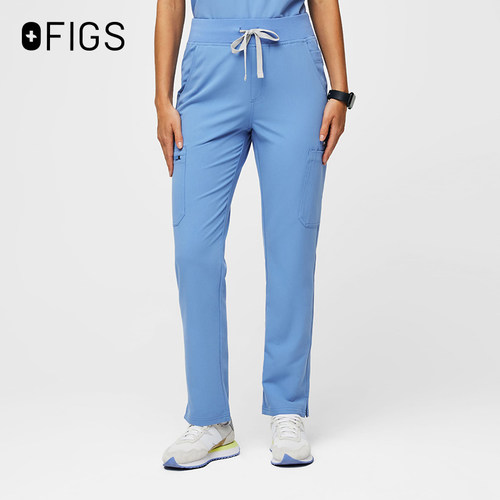 FIGS YOLA系列 高腰修身工作服  女士医生 刷手服长裤