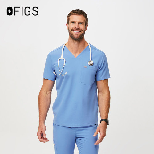 FIGS CHISEC系列 男士刷手服 口腔 牙科 医生工作服上衣