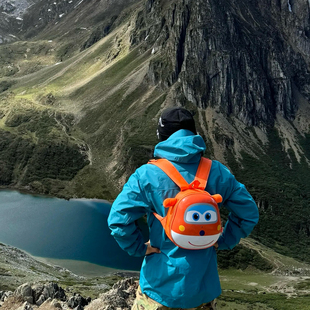 乐迪书包大学生旅游趣味蛋壳书包显眼包潮酷滑雪包登山包男女通用