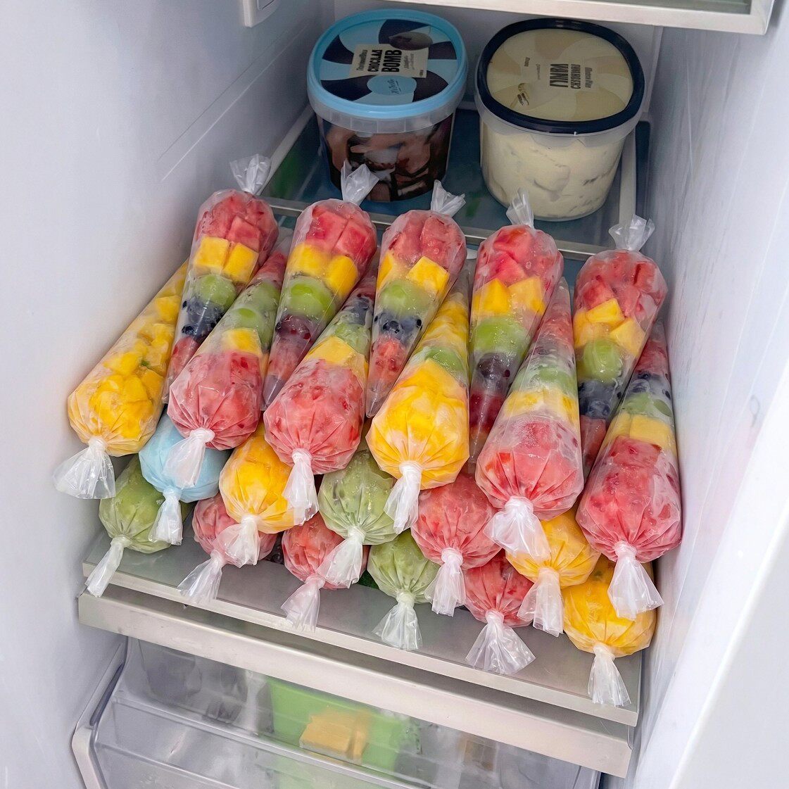 一次性制冰袋冰块雪糕模具冰格制冰神器食品级家用diy自制棒冰袋