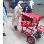 木箱包装 打麦机喂入式 40型稻麦脱粒机 黄豆脱粒机平顶柴油机款