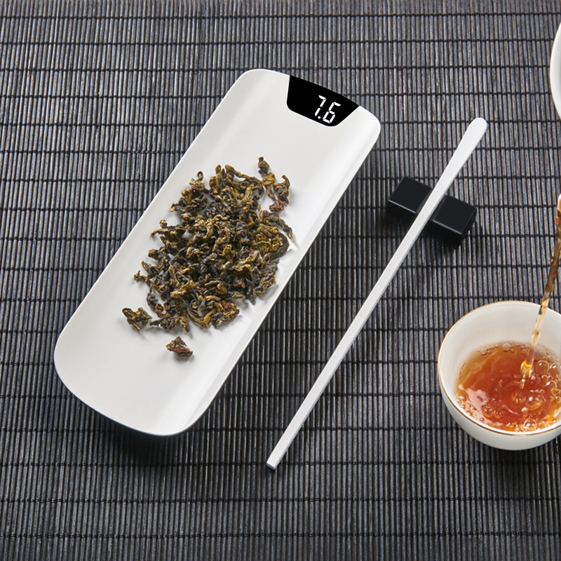 精准茶叶专c用电子秤茶道高精度量茶小型家用克数度小称重计量小