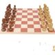 精美实木加厚大号多彩系列棋盘日耳曼骑士国际象棋棋子