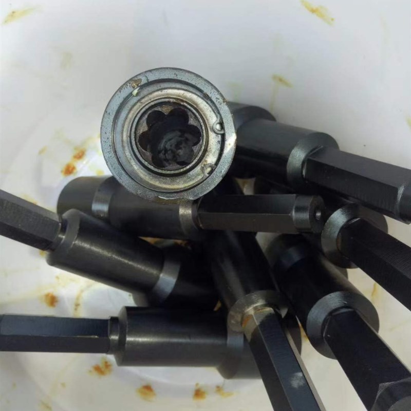 矿用B22锚索搅拌j器 锚索安装器 锚索搅拌用套筒 15.24 17.8 21.8