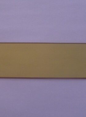 光学黄色玻璃钢化JB420 金波滤光片420nm后通过 前截止150*50*2mm