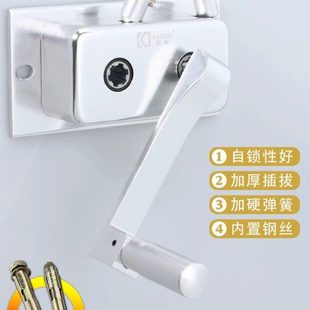 凯顿晾衣架手摇器升降手搖晒衣架升降器配件阳台通用双杆家用维修