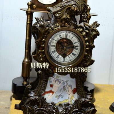 仿古机械钟表|铸铜钟座钟|古钟老式仿古董钟|台钟挂钟苏钟蜡烛台