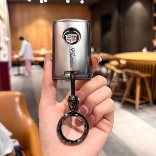 CTS凯雷德SLS赛威SRX钥匙套壳扣男女 XTS老款 适用凯迪拉克13 14款