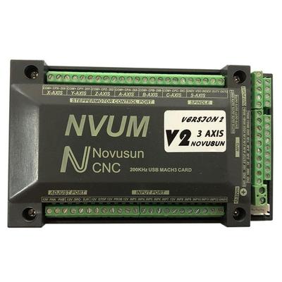 新款USBMACH3接口板5轴控制卡，NVUMCNC控制器