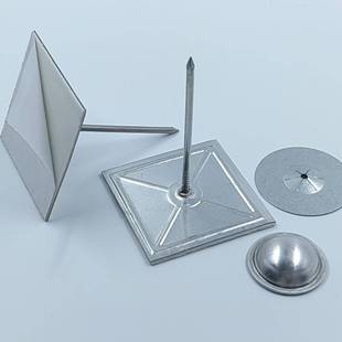 63.5mm2.5inch保温自粘钉38mm垫片22mm盖帽电商保温钉3件套