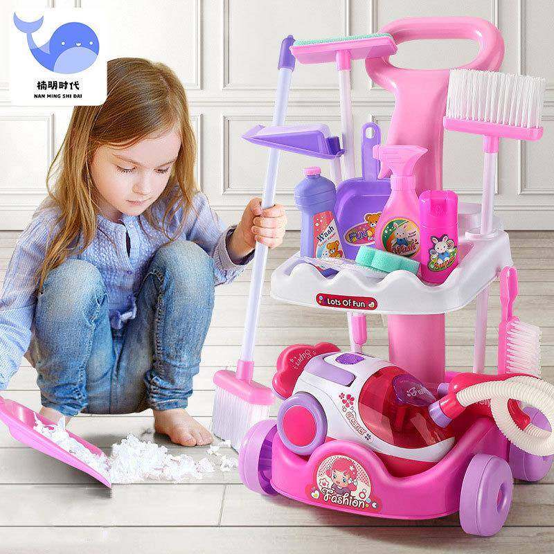 过家家打扫玩具儿童清洁套装工具手推车套装女孩仿真扫地玩具,自行车/骑行装备/零配件,更多零件/配件,淘宝优惠券,粉丝福利购,淘宝优惠卷