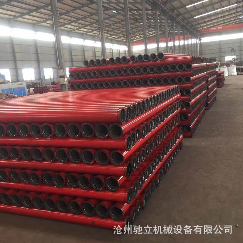 工厂地泵直管弯管125高压低压地泵管臂架泵管生产