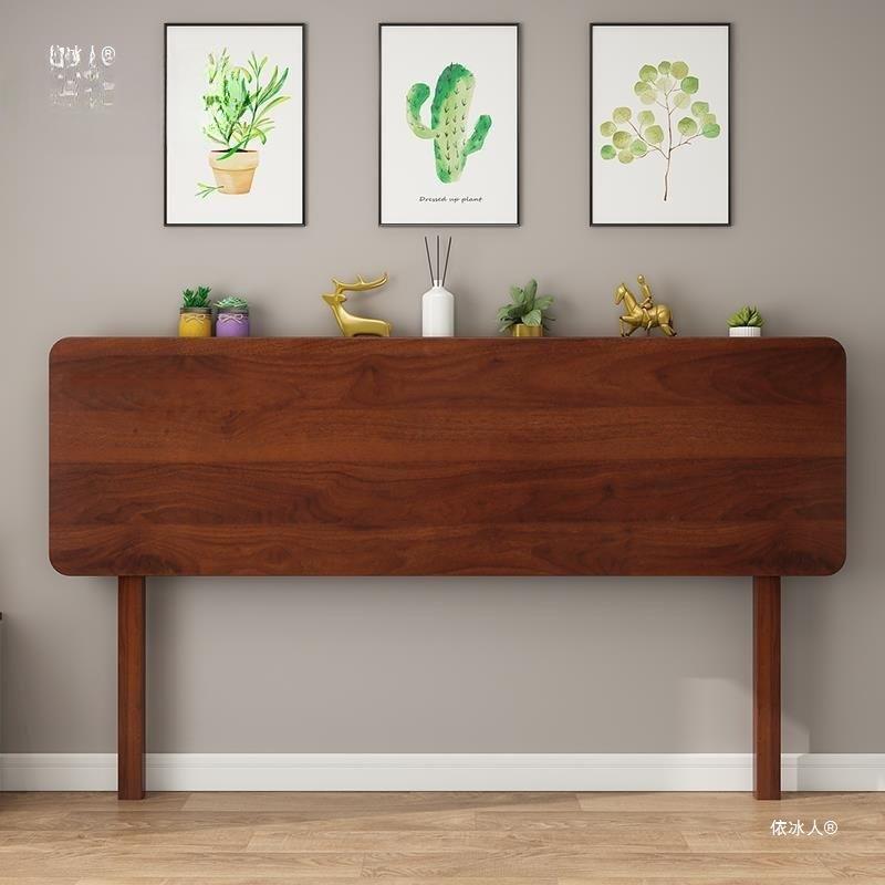 fj芙锦1单买改造床头板超薄5cm实木床头2.2厘米厚靠背板经济型单