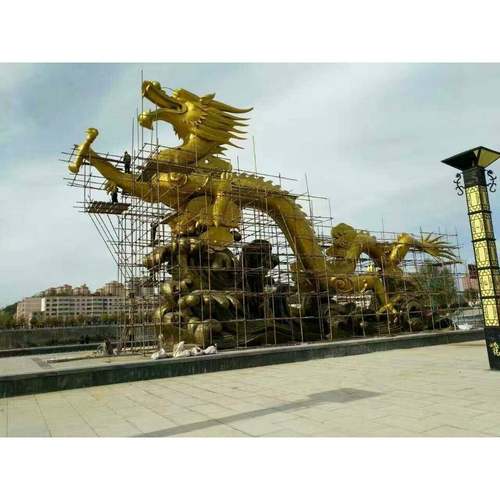 河北铜雕塑铸造厂铜龙雕塑铸铜雕风水铜龙二龙戏珠铜龙