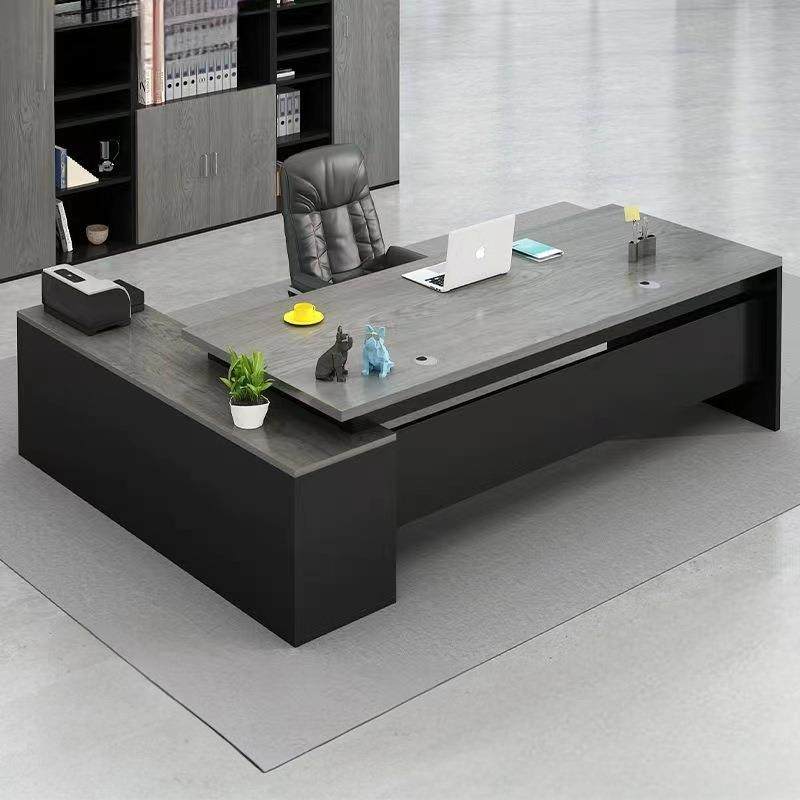 办公桌简约现代老板桌椅组合经理主管高档电脑桌时尚总裁办公家具