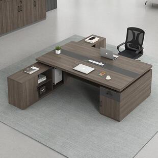 办公室2人位组合财务电脑桌子老板桌双人对坐办公桌面对面员工位