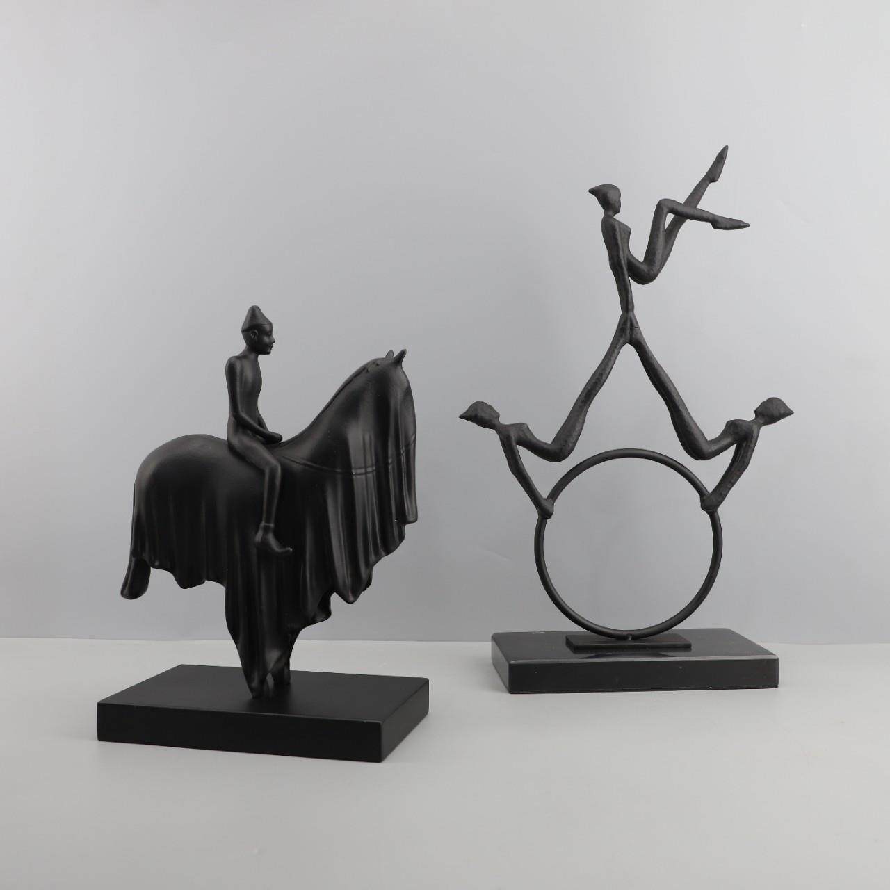 北欧简约铸铁人物大理石金属创意摆件客厅玄关卧室书房家居装饰品,金属材料及制品,金属加工件/五金加工件,淘宝优惠券,粉丝福利购,淘宝优惠卷