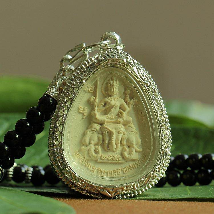 泰国佛牌瓦诺寺佛牌骑象四面佛崇迪佛四面佛象神