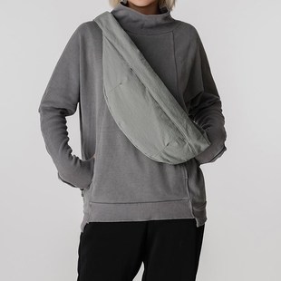 佛系风复古行囊背包简约时尚 小众设计胸包轻便随身包斜挎包单肩包