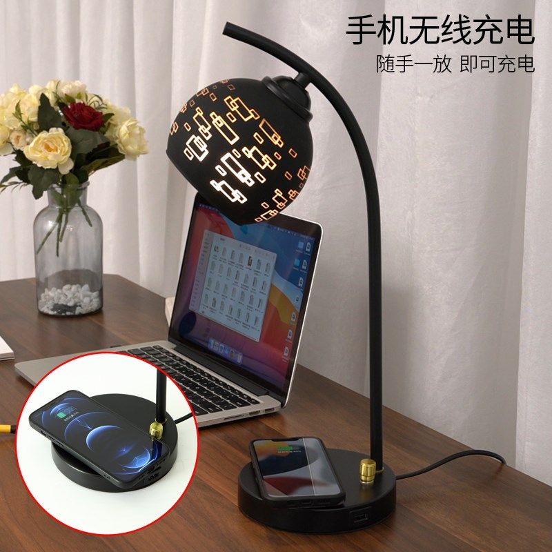 简约现代台灯床头灯卧室书桌主卧北欧个性调光创意装饰床头柜灯具,家装灯饰光源,装饰台灯,淘宝优惠券,粉丝福利购,淘宝优惠卷