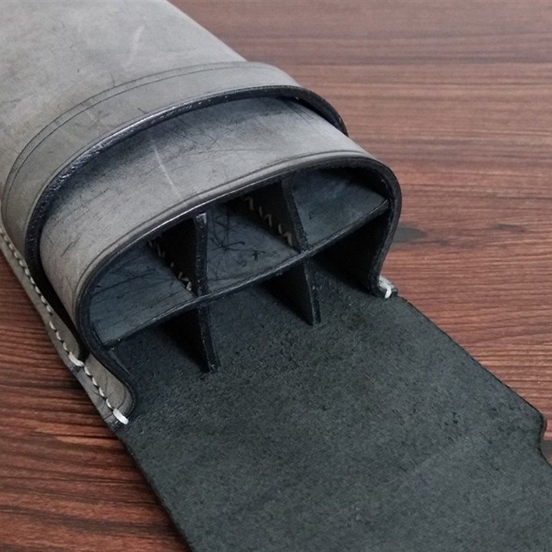 薛氏工坊出品 真皮手工牛皮定制多只单只通用笔袋钢笔收纳包,文具电教/文化用品/商务用品,笔袋,淘宝优惠券,粉丝福利购,淘宝优惠卷