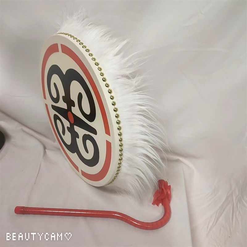 羌族羊皮鼓 特色带毛鼓 民族舞蹈道具单面手鼓藏试鼓可定制送鼓棒,乐器/吉他/钢琴/配件,其它民族乐器,淘宝优惠券,粉丝福利购,淘宝优惠卷