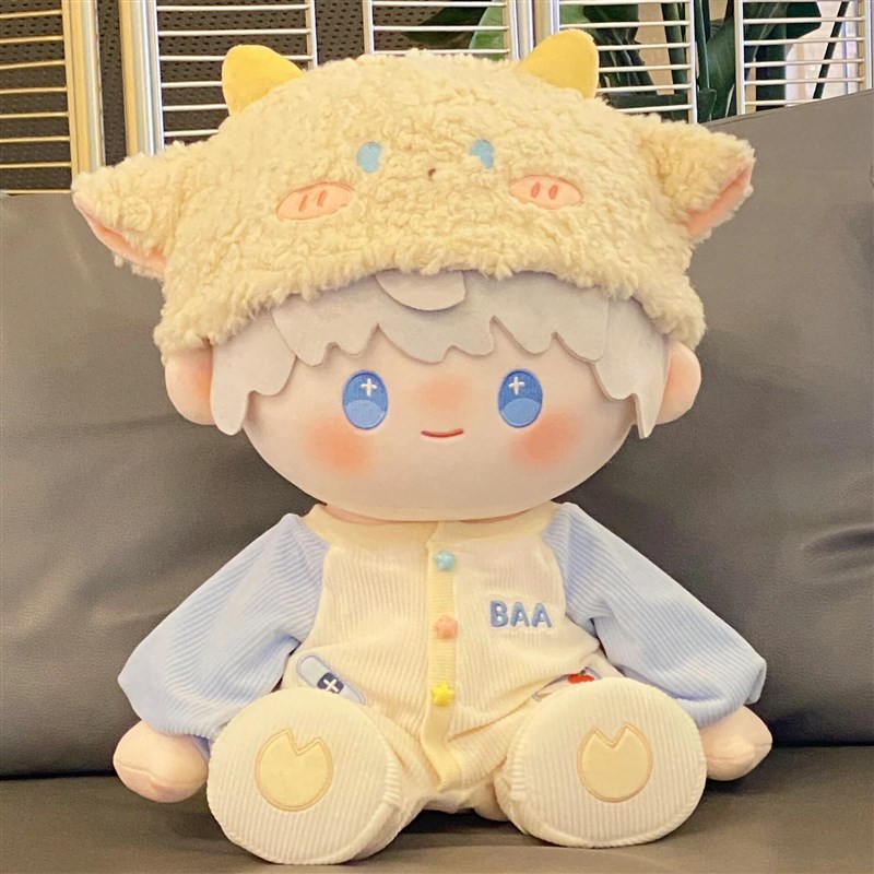 40cm棉花娃娃娃衣高颜值公仔玩偶衣服40厘米可爱替换装爬爬服套装