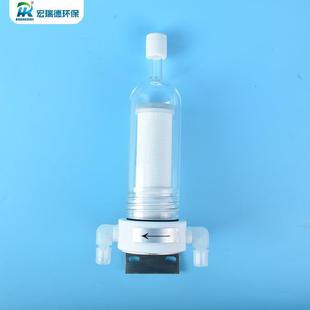 CEMS过滤器CEMS采样泵KNF泵探头滤芯玻璃冷腔二级过滤器