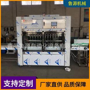 青州源头厂家全自动玻璃水加注机自动封口机圆瓶自动贴标机