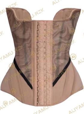 阿俪雅木aly夏季傲慢轻薄透气网纱产后塑形百搭束缚带束腰带收腹