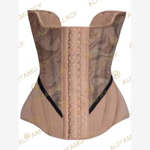 阿俪雅木aly夏季傲慢轻薄透气网纱产后塑形百搭束缚带束腰带收腹