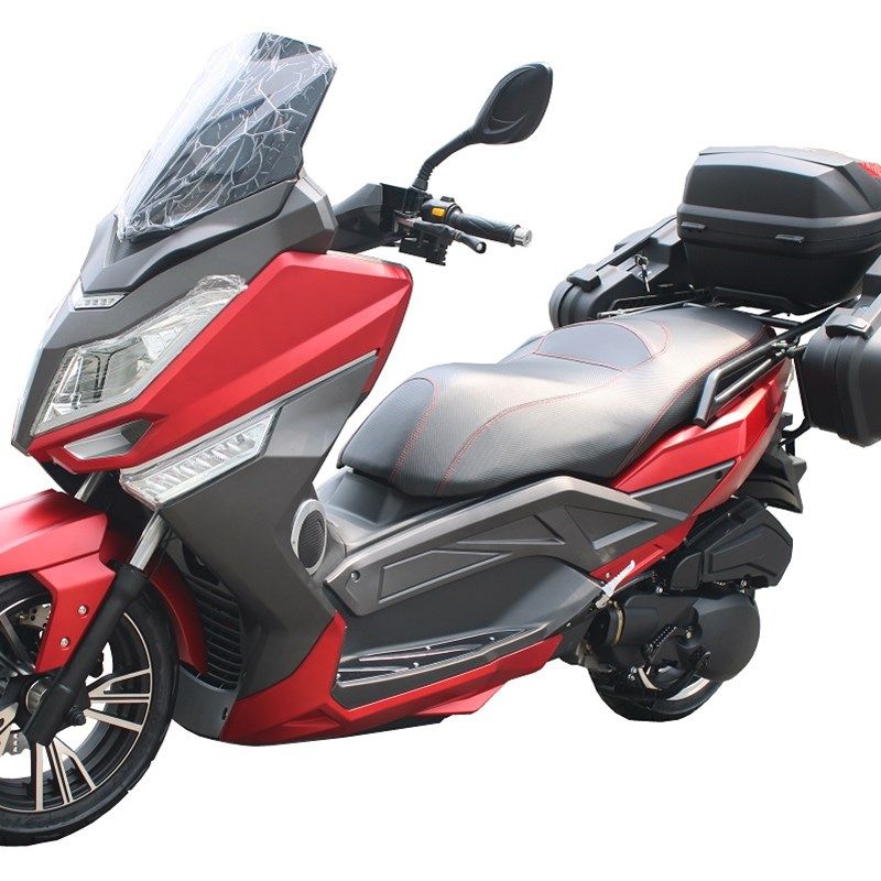 国四踏板车电喷巡洋舰摩托车大型300燃油T9摩托车整车 可上牌